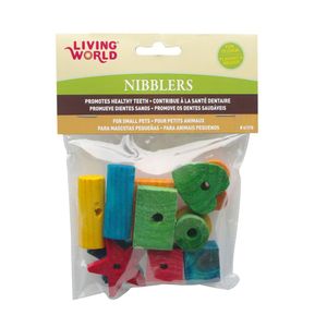 Living World Juguete Masticable de Madera Surtido x 12 Piezas