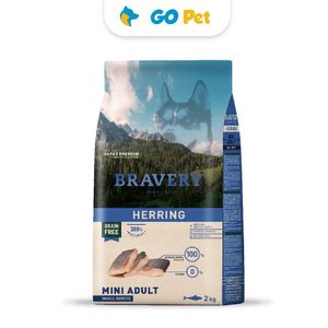 Bravery Herring Mini Adult Small Breeds 2 Kg - Arenque Adulto Rz. Pequeña y Mini