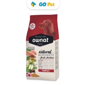 Ownat Classic Complet 4 Kg - Adulto Todas las Razas - Pollo - Vencimiento 31.01.2025