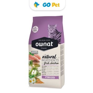 Ownat Classic Gato Esterilizado 1.5 kg - Pollo