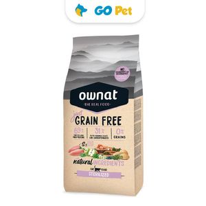 Ownat Just GF Gato Esterilizado 1 Kg - Pollo