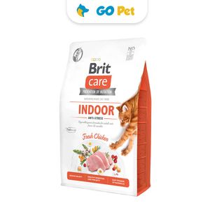 Brit Care Cat Grain Free Indoor Anti-Stress 7 Kg - Adulto - Pollo