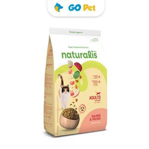 Naturalis Gato Adulto Castrado Salmón y Frutas 1.5 Kg