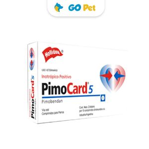 Holliday Pimocard 5 mg x 20  Tabletas - Inotrópico Positivo