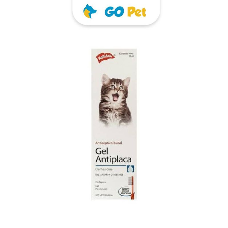 Holliday-gel-antiplaca-gato