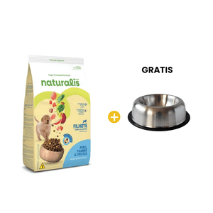 Naturalis Cachorro Pavo, Pollo y Frutas 15 Kg - Todas las Razas