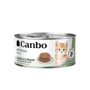 Canbo Cat Pate Gatito Pollo e Hígado 85 Gr