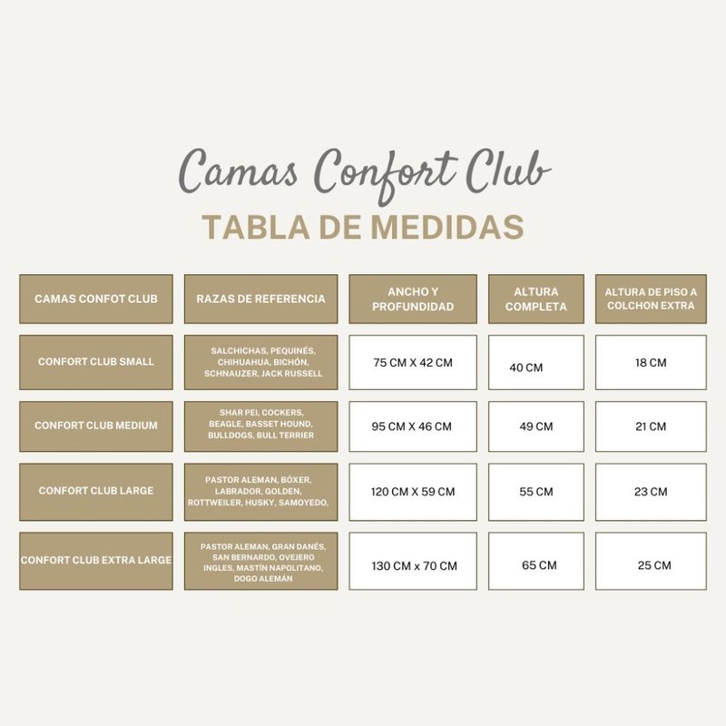 TALLAS-CAMAS-CONFORT