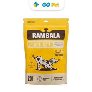 Rambala Treats Patas de Pollo - Bolsa x 20 und