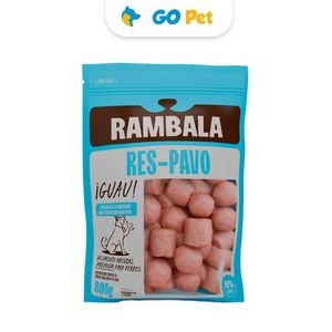 Rambala Alimento Barf Premium - Pavo & Res 800 gr