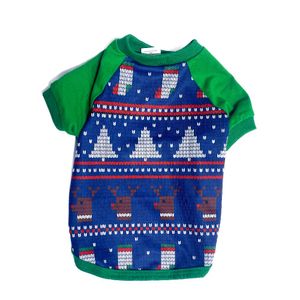 LMB Hoodie Navideño Renitos Azul