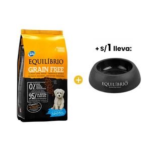 Equilibrio Grain Free Puppies Small Breeds - Libre de Granos - Cachorro Razas Pequeñas 1.5 Kg