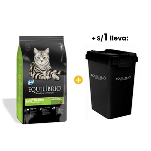 Equilibrio Gatos Castrados All Breeds - Gato Adulto Todas las Razas 7.5 Kg