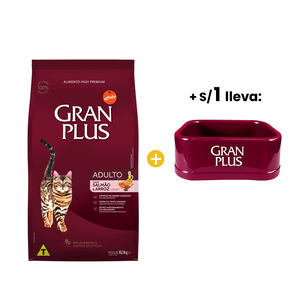 Gran Plus Gato Adulto Salmon & Arroz 10 Kg