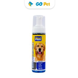 Claws & Paws Shampoo Espumoso Baño en seco Perro 250 ml