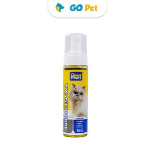 Claws & Paws Shampoo Espumoso Baño en seco Gato 250 ml