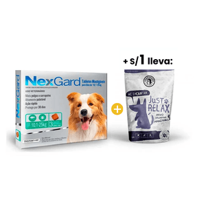 Nexgard 68 mg Perros (10.1 Kg a 25 Kg) x 3 Tabletas