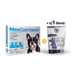 Nexgard 28.3 mg Perros (4.1 Kg a 10 Kg) x 3 Tabletas