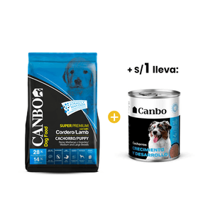 Canbo Cordero Cachorro Razas Medianas y Grandes 15 Kg