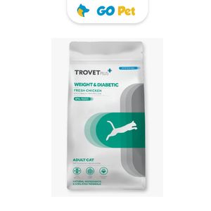 Trovet Plus Adult Cat Weight & Diabet Fresh Chicken 2.5 Kg - Control de Peso y Diabetes - Pollo