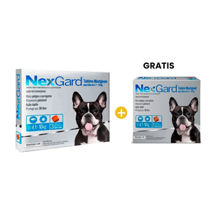 Nexgard 28.3 mg Perros (4.1 Kg a 10 Kg) x 3 Tabletas