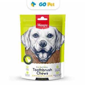 Wanpy Toothbrush Chews 100 Gr  - Huesitos de sabor Vacuno