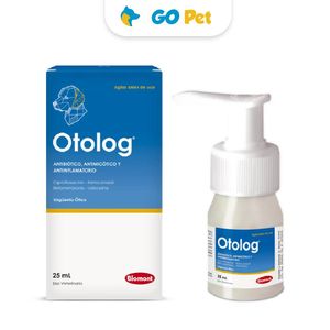 Otolog 25 mL - Ungüento ótico para Perros y Gatos