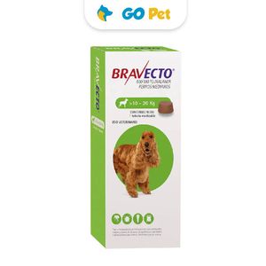 Bravecto Antipulgas para Perro Masticable 10 - 20 Kg