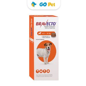 Bravecto Antipulgas para Perro Masticable 4.5 - 10 Kg