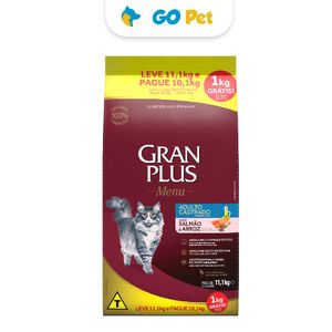 Gran Plus Gato Adulto Castrado Salmon & Arroz 10 Kg
