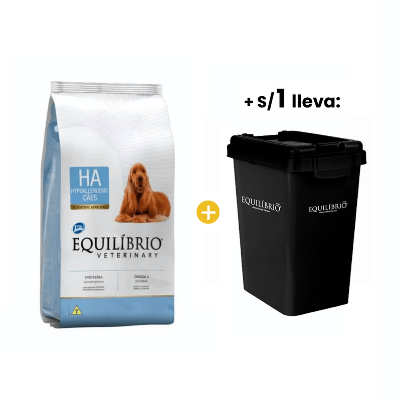 Equilibrio Veterinary Dog Hypoallergenic 7.5 Kg +1sol Contenedor.png