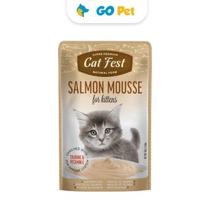 Cat Fest Salmon Mousse for Kittens x 70 Gr