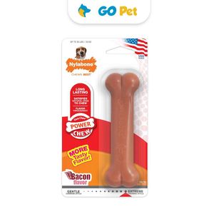 Nylabone Juguete Masticable Perro Sabor Tocino - Perros hasta 16 Kg