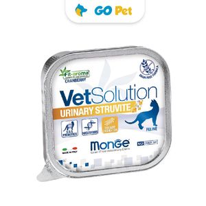 Monge Vet Solution Feline Urinary Struvite Alutray 100 Gr - Estruvita Urinaria