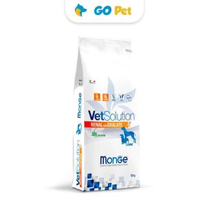 Monge Vet Solution Canine Renal & Oxalate 12 kg - Renal y Oxalato Urinario