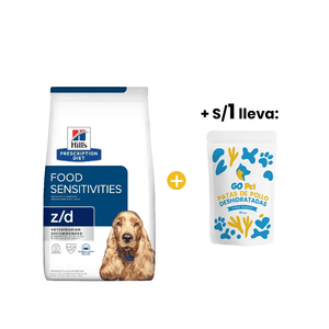 Hills PD Canine z/d ultra 3.6 Kg - Alergias Alimentarias