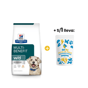 Hills PD w/d Dry 8 kg - Digestive, Weight, Glucose Management - Manejo de Glucosa, Digestivo y Peso