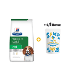 Hills PD Canine rd 3.9 kg - Weight Reduction - Reduccion de Peso +1sol Snacks Patas de Pollo - Bolsa x 10 und