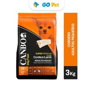 Canbo Cordero Adulto Razas Pequeñas 3 Kg