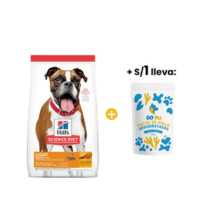 Hills SD Canine Adult Light 13.6 kg - Adultos - Light