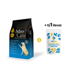 Mio Cane Super Premium Piel Sensible 15 Kg +1sol Snacks Patas de Pollo - Bolsa x 10 und