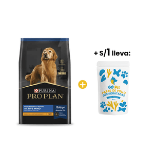 Pro Plan Adult 7+ Active Mind 15 Kg - Adulto Raza Med/Grande Mayor de 7 años