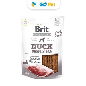 Brit Jerky Duck Protein Bar x 80 g - Barritas de Proteina de Pato