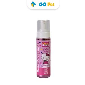 Hello Kitty X Claws & Paws Baño de Espuma en Seco 250 Ml para perros y gatos