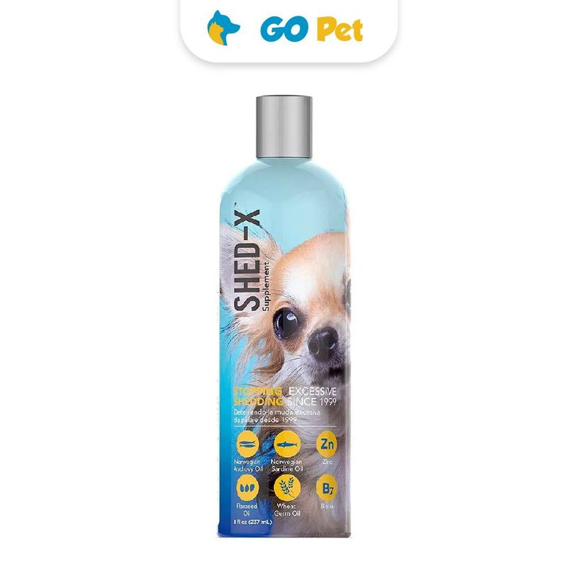 Shed-x-dog-8-oz-go-pet