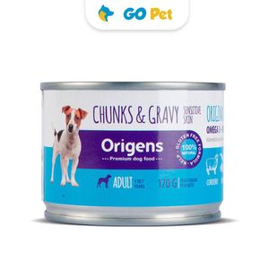 Origens Trocitos de Cordero con Quinua y Vegetales en Salsa 170 Gr - Adulto Piel Sensible