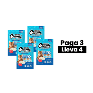 Cremi Tuna Recipe 12 Gr x 5 Und - Snack para gato sabor Atún