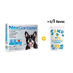 Nexgard 28.3 mg Perros -4.1 Kg a 10 Kg- x 3 Tabletas + 1sol_
