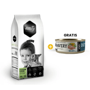 Amity Premium Chicken & Rice Kitten 1.5 Kg - Gatitos - Pollo