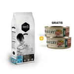Amity Premium Puppy 15 Kg - Cachorro Todas las Razas + GRATIS 2 Bravery Chicken - Vegetables Adult Dog Wet Food 80 Gr - Perro Adulto- Pollo